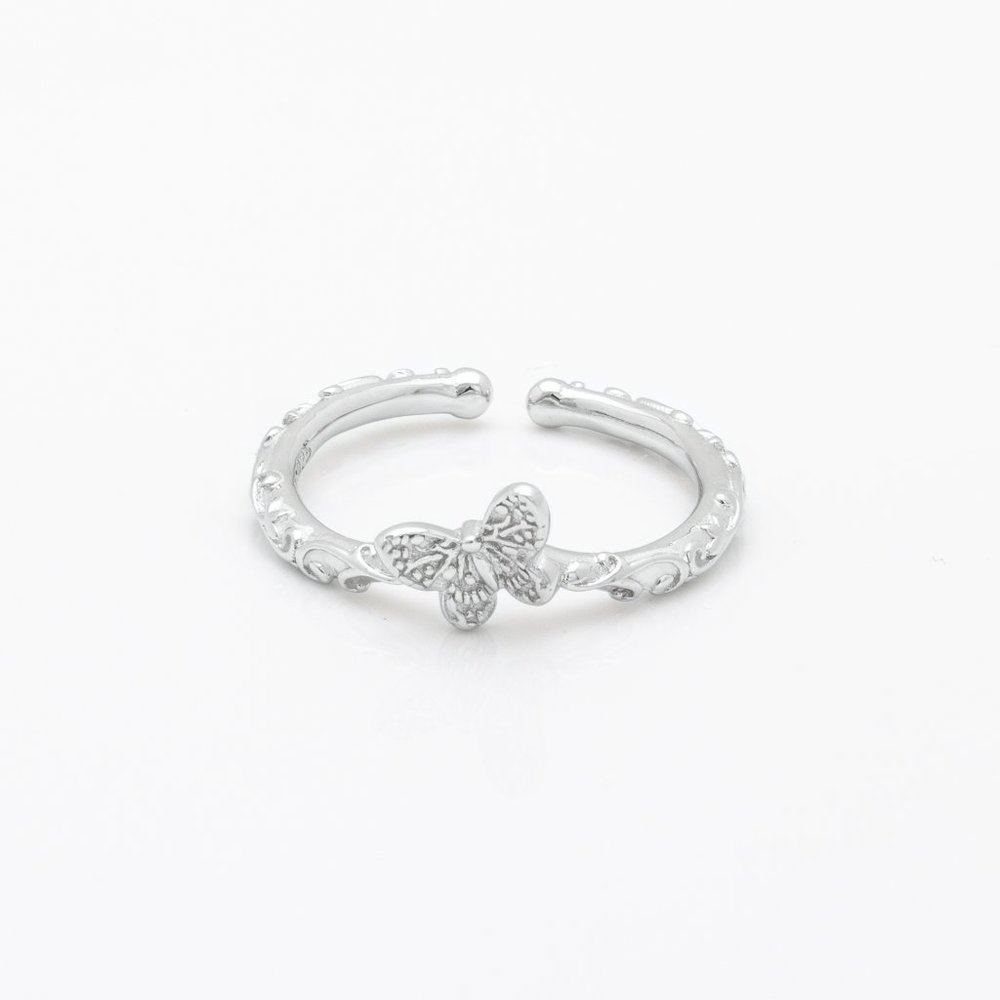 Butterfly Ring Sterling Silver - Picture 2 of 2